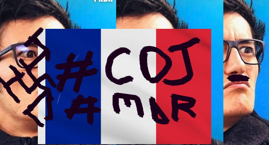 monsieurlock's tweet photo. #Mdr83 new french drapeau magnifique 
suite a la victoire de jigmelepen il impose un drapeau :D
juste qqun veut que jigme resemble a rien dm https://t.co/kz8MsIexBP