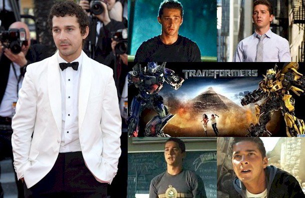 Hoy cumple 31 años Shia LaBeouf (Sam Witwicky en Happy Birthday 