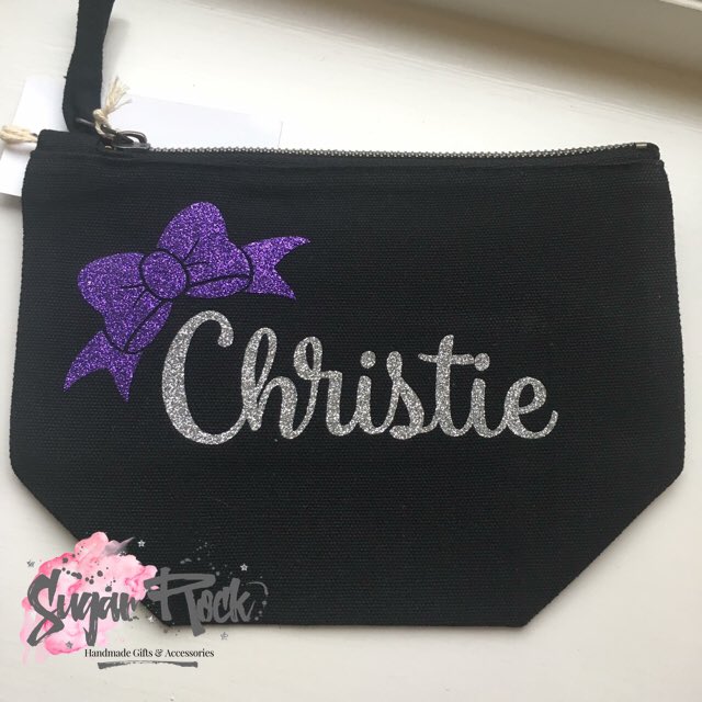 LoveSugarRock's tweet photo. Glitter Make-Up Bag https://t.co/1hUGVQ6JFF