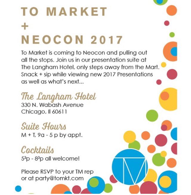 ToMarketFloors's tweet photo. Join us at The Langham Hotel for a cocktail and some flooring! Send a quick rsvp for suite number! See you soon https://t.co/xJU61Vst1e