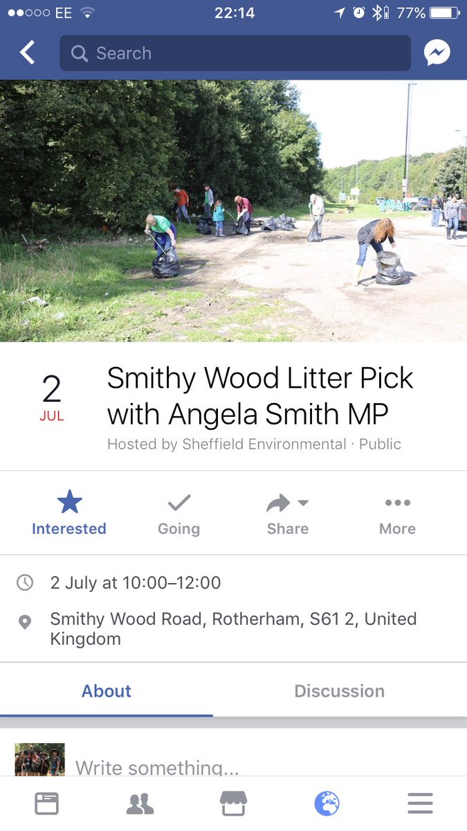 A #LitterPick because that's we like to promote. #CleanSheffield <a href="/Clean_Sheffield/">Clean Sheffield</a> @angelasmithmp