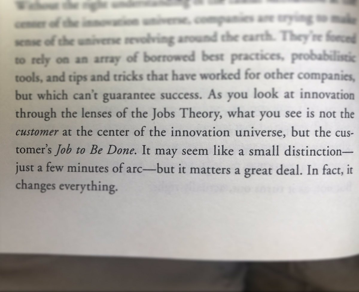 spikeballchris's tweet photo. Really liking the book, #CompetingAgainstLuck. Trying to identify the main 'Job' ppl hire Spikeball to do https://t.co/yrWSMM1a3o