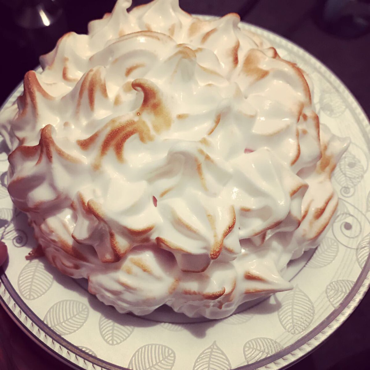 First try baked Alaska, what do u thing about it <a href="/GordonRamsay/">Gordon Ramsay</a> ?