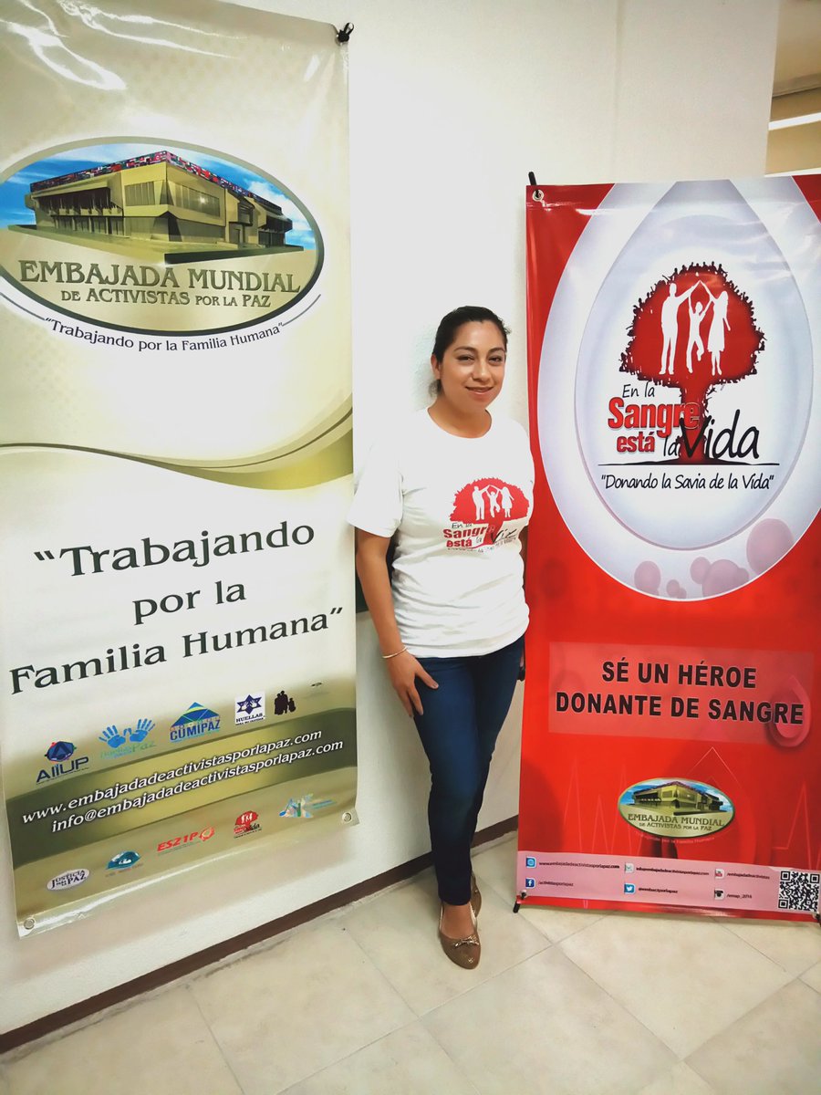 2807Ester's tweet photo. #EMAP
Cd. Victoria 
"Dona Sangre, Regala Vida" https://t.co/YeJkJXk7yo