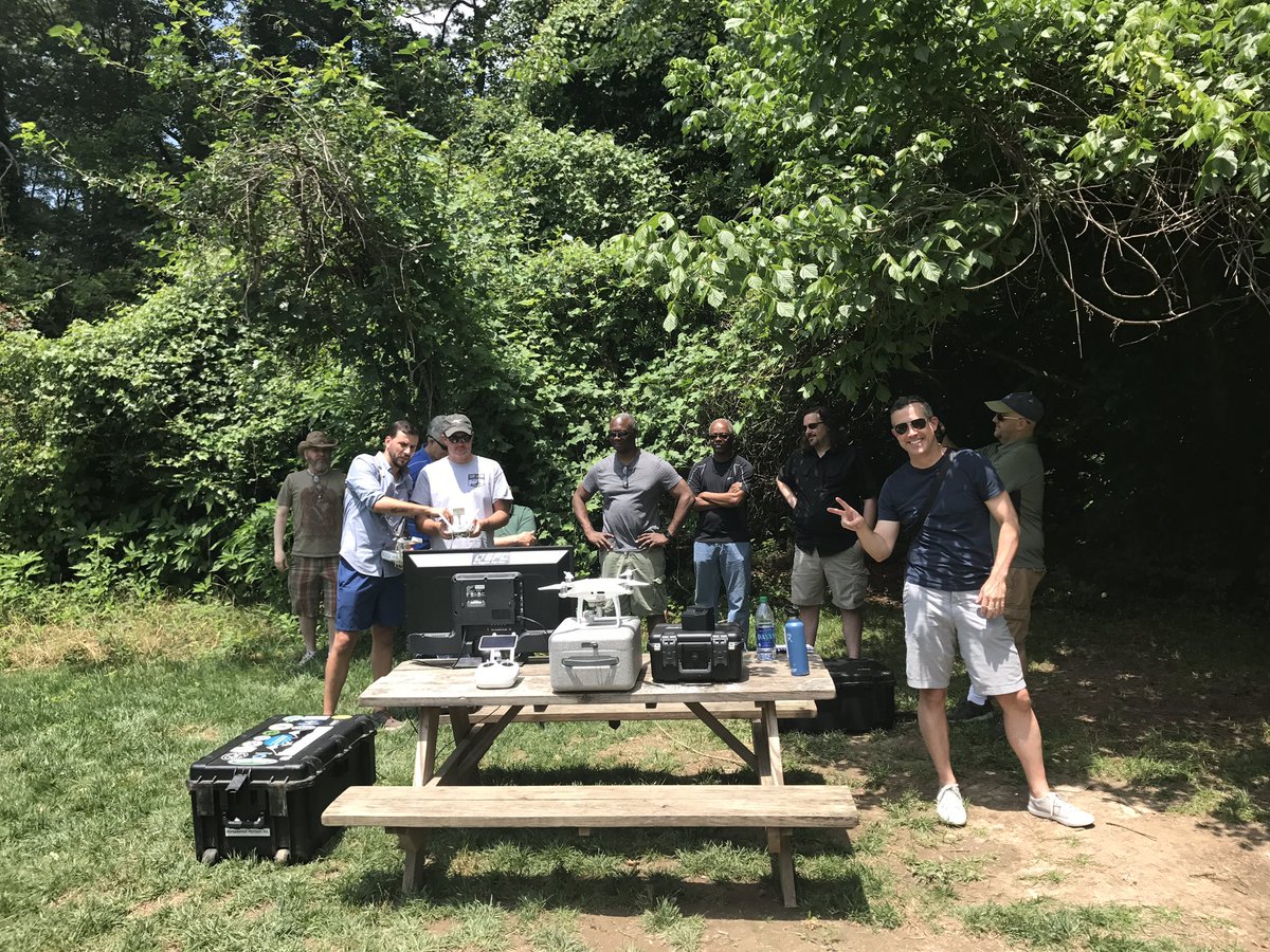 Thanks <a href="/atlschoolphoto/">ASoP</a> for having us out to teach a drone 101 class! Hot day but got some great flying time in!