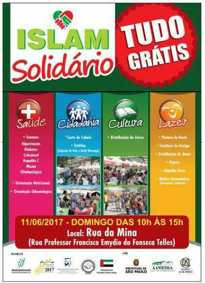 ClaudeLuca_'s tweet photo. A prefeitura patrocina "ISLAM SOLIDÁRIO" @jdoriajr ?????
Esse é o prêmio por jogarem granada caseira em manifestantes pacíficos? 
VERGONHA! https://t.co/zHTr38h2CR