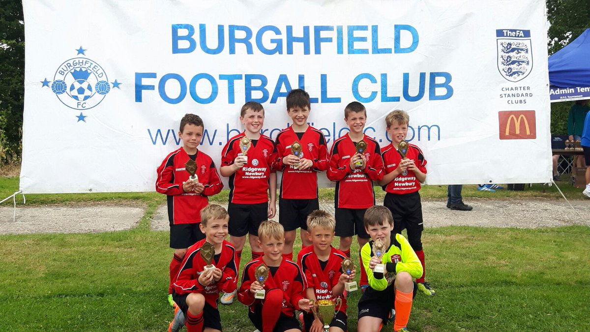 For the 2nd consecutive year, AFC Newbury Boys White win the <a href="/BurghfieldFC/">Burghfield FC</a> tournament. Well Done Boys. <a href="/NJS630/">Nath S</a> <a href="/eyeballpaul10/">Paul Holland</a> <a href="/westberksfa/">West Berks FA</a>