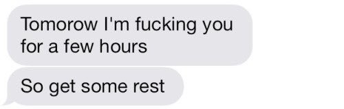 MobBrat's tweet image. Actual texts from @ChaleFallen.