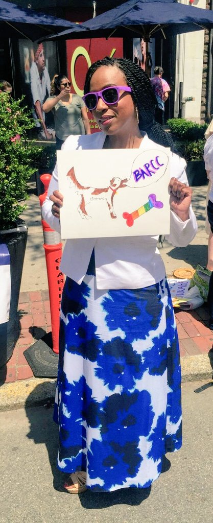 AyannaPressley's tweet photo. BARKS for @barcc ! @jessemermell @ChandraAllard @KathrynRBurton I smell a themed fundraiser in the works... #polipets #bospoli https://t.co/Sl7YoPasuM