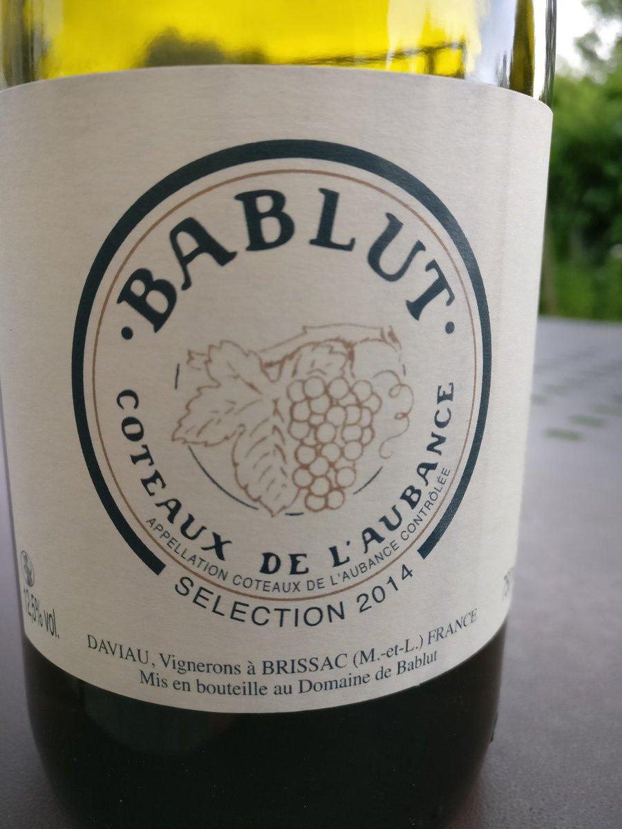 bouteille_bonne's tweet photo. Sweet #wine from #Loire. Domaine #Bablut #Daviau family #Brissac. Excellent #Chenin, coings & exotic fruits, fresh due to residual acidity https://t.co/GgX3xZ1Tja