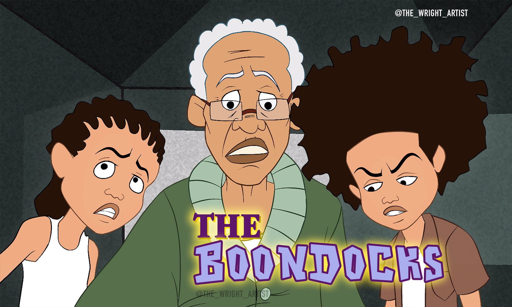 WrightArtist✏️ on Twitter: "When The Proud Family &amp; The Boondocks cross  universes.. This Happens LIKE &amp; RETWEET | 💡 https://t.co/dSe2Nn0mlj" /  Twitter