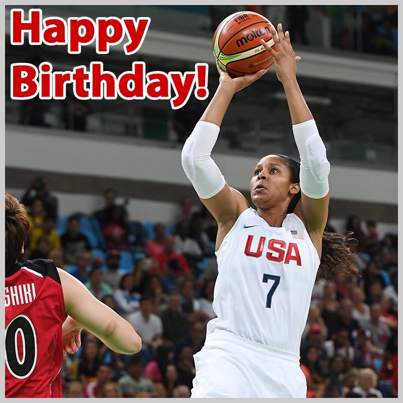 Wishing a happy birthday to Maya Moore, Diana Taurasi and Holly Warlick!  