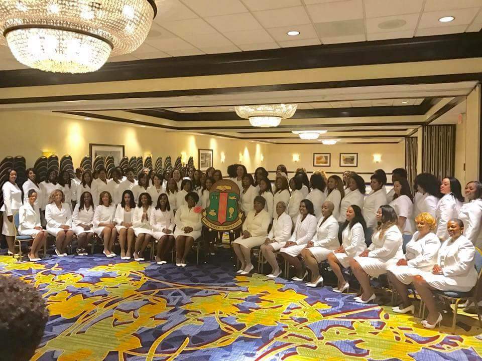 AKA_KappaOmega's tweet image. Kappa Omega welcomes 65 new Sorors to the sisterhood!  Congratulations sorors! #AKA1908  #kappaomega