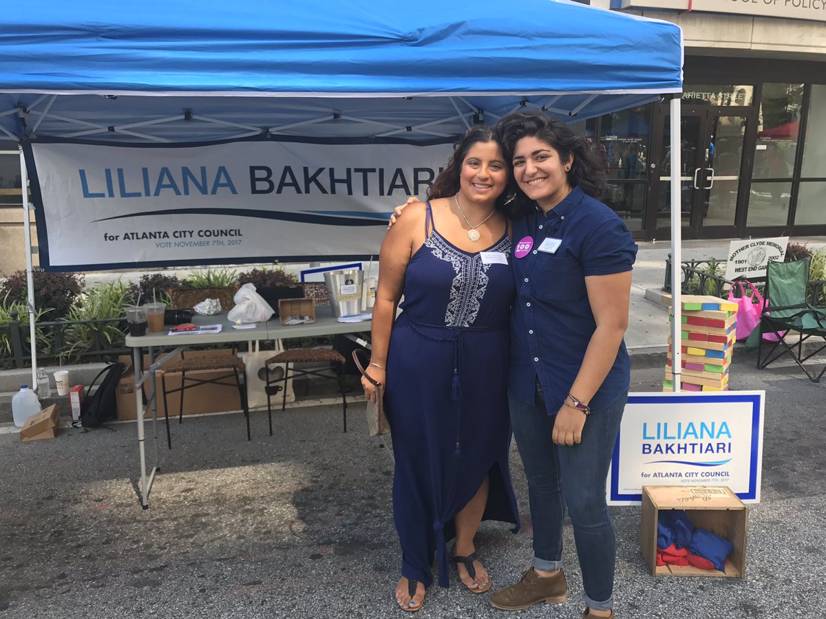 LilianaforATL's tweet photo. Come by #CandidateRow at @ATLStreetsAlive ! I'm here til 8pm! #ibikeivote #AtlantaStreetsAlive #lilianaforatlanta https://t.co/eUfdYePb2V