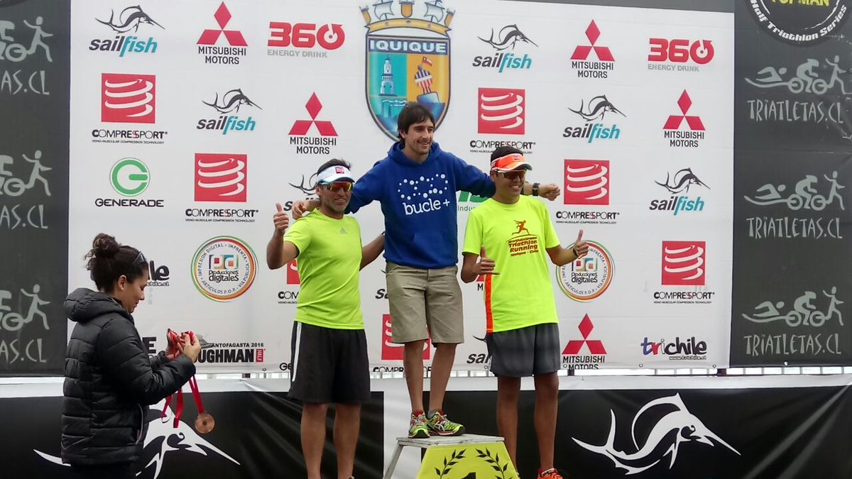 BucleTraining's tweet photo. Nuestro socio Juan PabloGonzalez obtuvo el primer lugar en 1/8 #TopManIquique2017 #BucleTri #SomosBucle https://t.co/MqRjfqNphU