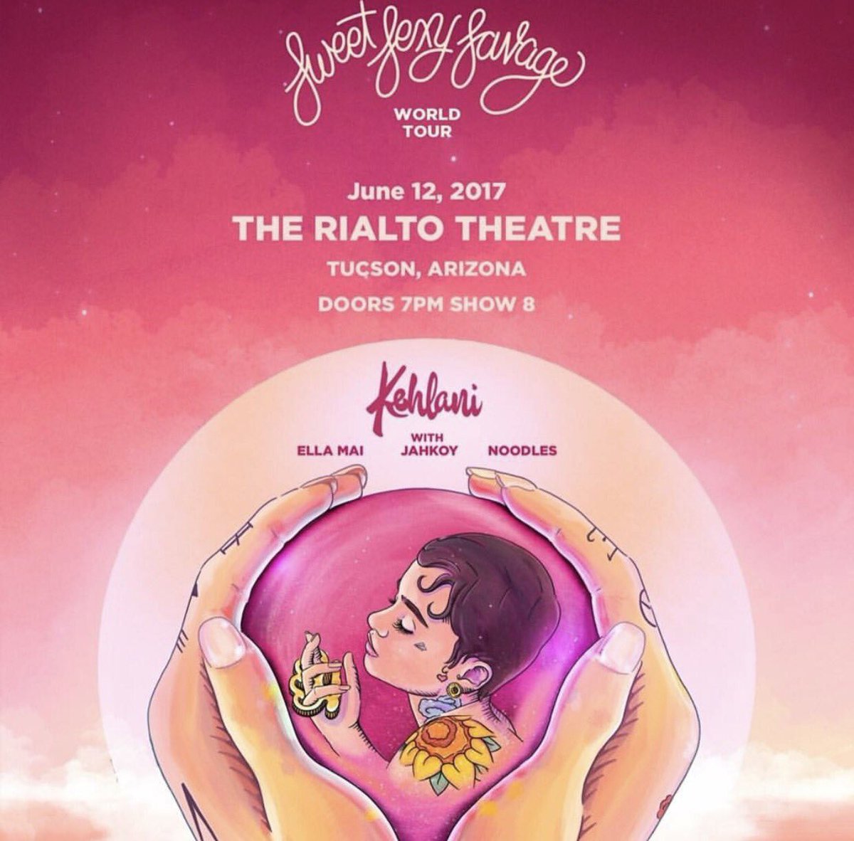 FINALLYMADE's tweet image. A few tickets left for Kehlani tomorrow @TheRialtoTucson ! Link in bio #Tucson #Arizona