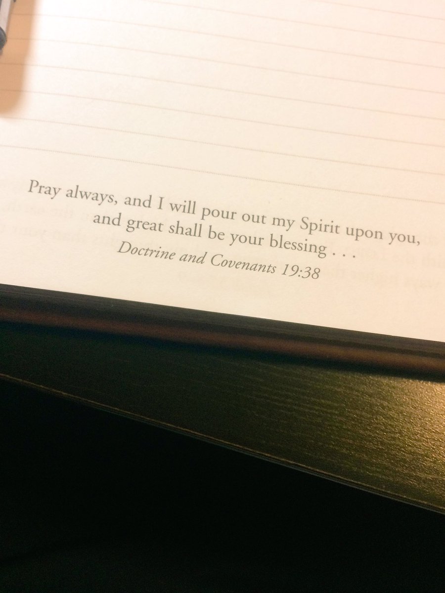 Tswizzle770's tweet photo. D&amp;C 19:38 The power of prayer is great! 🙏🏼  #sharegoodness https://t.co/0WcpaJt6XH