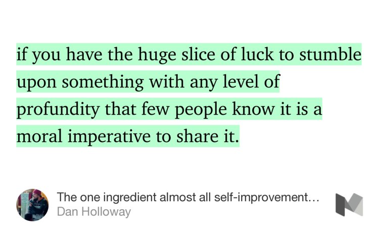“The one ingredient almost all self-improvement courses miss: an unconditional #basicincome” — Dan Holloway medium.com/@DanHolloway1/…