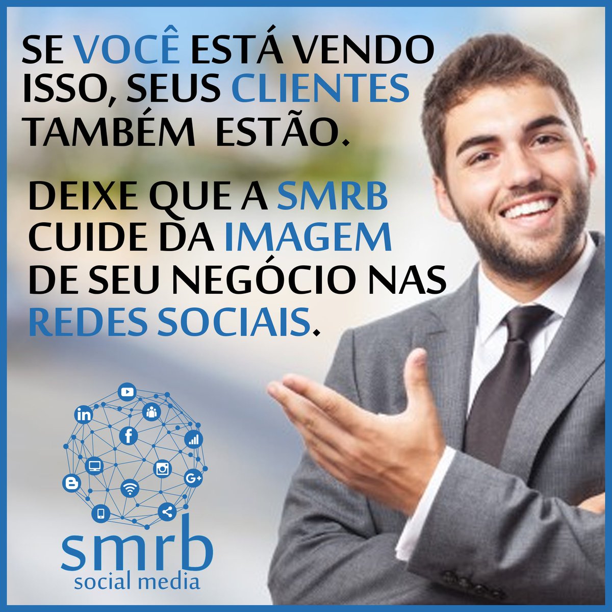 SmrbSocial's tweet photo. Seu negócio precisa de visibilidade e nós podemos ajudar! 
Fale com a gente.
#marketingdigital #socialmedia #midiasocial #redessociais #smrb https://t.co/0OxFaIMeEM