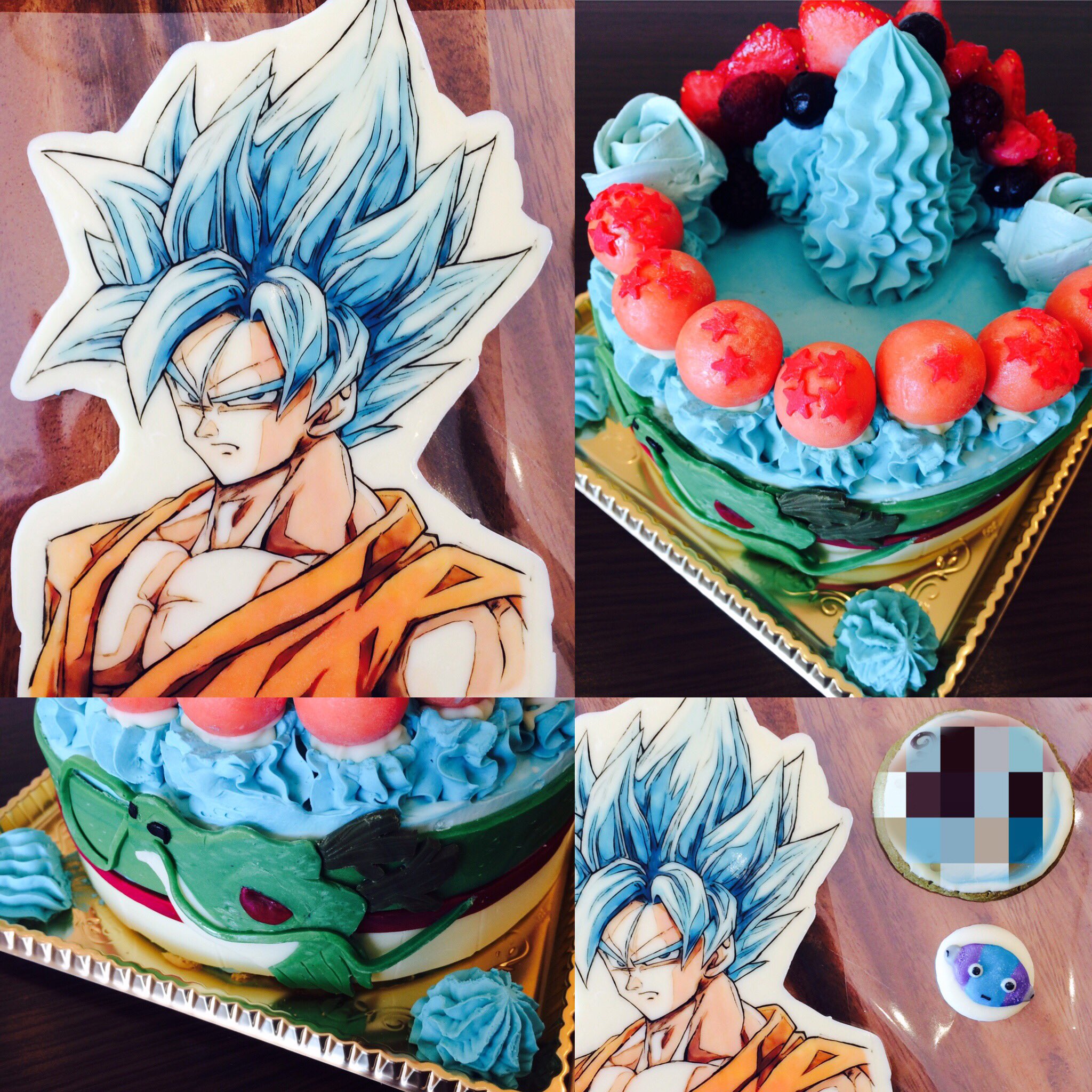 菓子司一久庵 富良野 公式 御注文ありがとうございます キャラクタープレート ドラゴンボールのデコレーションでオーダー頂きました Cake 神龍 ドラゴンボール超 オーダーメイドケーキ チョコプレート キャラチョコ T Co Qgjcnluv6t