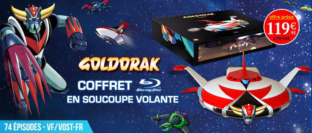 WTK on X: Goldorak (UFO Robot Grendizer) Series Blu-ray