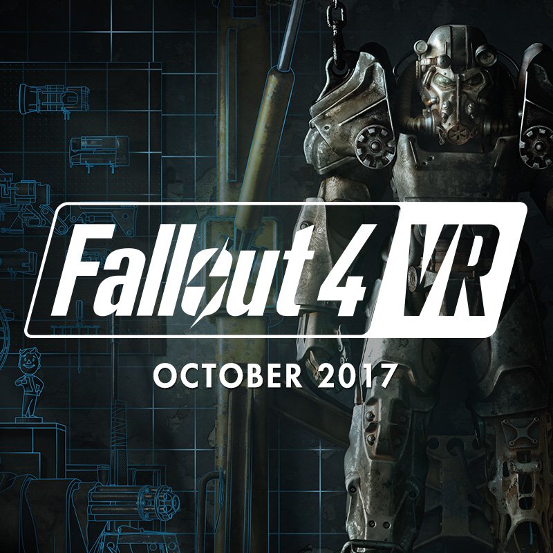 Can’t wait for you to play #Fallout4VR on <a href="/htcvive/">HTC VIVE</a>: new crafting, building &amp; combat. VATS = another level. #BE3