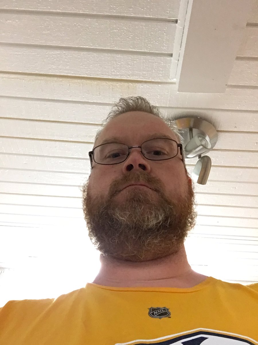 JimPredsfan75's tweet photo. Goodbye playoff beard. #IsitOctoberYet #Smashville #ThankYouPreds https://t.co/iJcre2fYVP