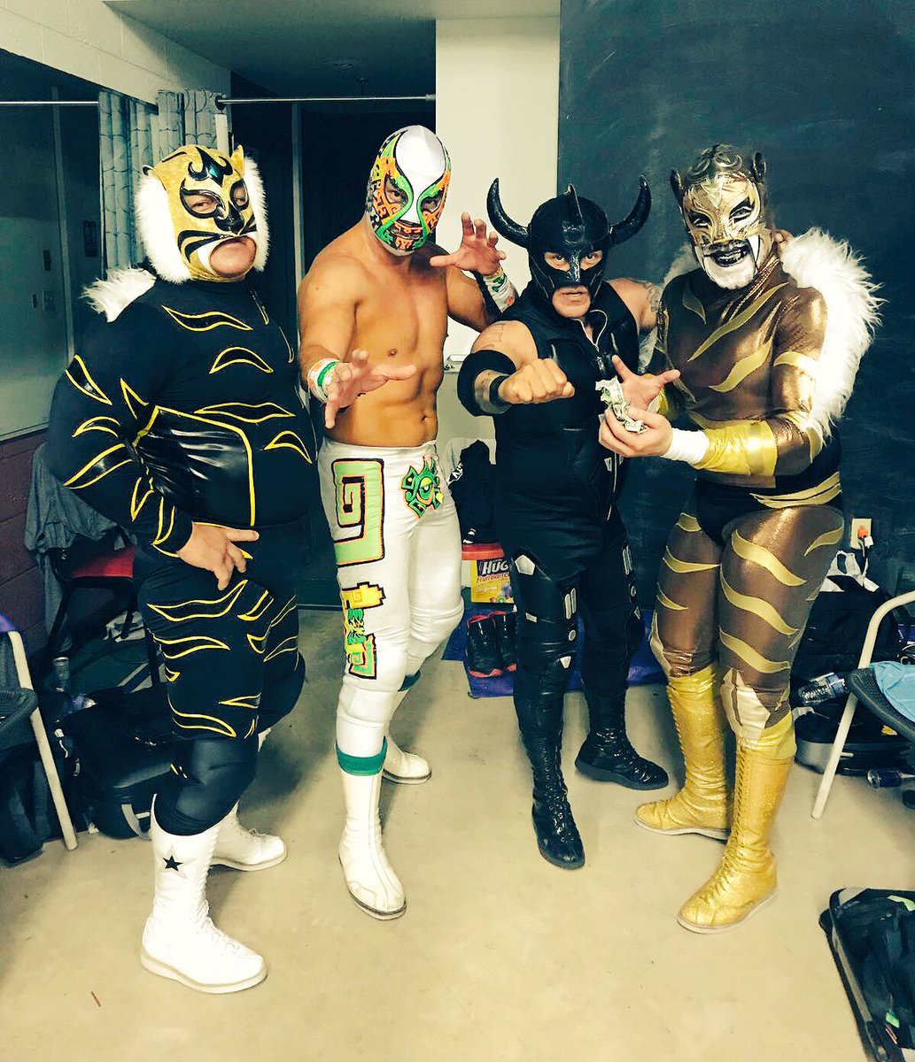 Puma King Thank You Powerbombtv Was A Amazing Show Felino Guerreromaya Skayde Pumaking Lucha Libre Mexicana