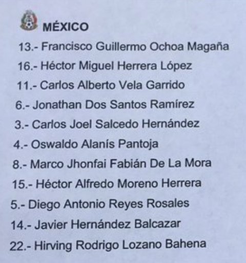 ComboDeporte's tweet photo. Asi saldrán a la cancha para el #ComboClasico @miseleccionmx vs @ussoccer por el Orgullo y un poco más #VamonosARusia https://t.co/D4MQ6staPO