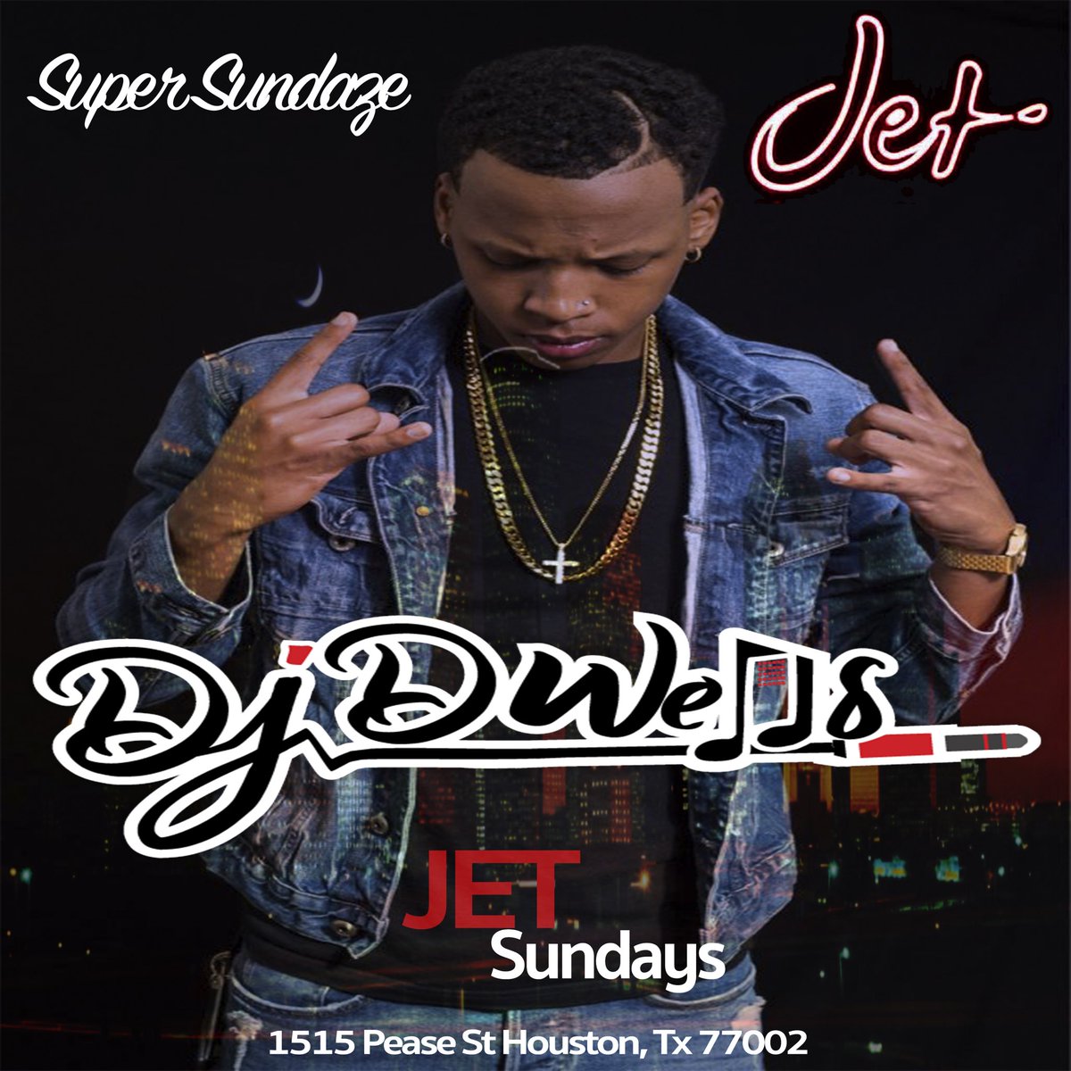 IFpromotions's tweet photo. Catch @iamDjDWells at Jet Lounge houston tonight!! Also @MehganJames and many others in the building!! #JetSundays #immensefortune https://t.co/Tx6EbA1apr