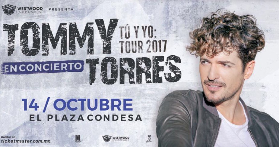 Tommy_Torres's tweet photo. -Alerta de Concierto - CIUDAD DE MEXICO Info --> https://t.co/s6d47NOjf3 https://t.co/j7WS7nKgTD
