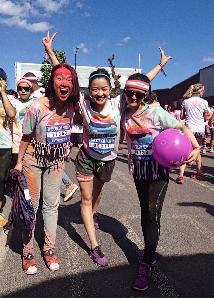 Jietttang's tweet photo. #myhappiest5k  🌈💗 https://t.co/955dfcgDXt