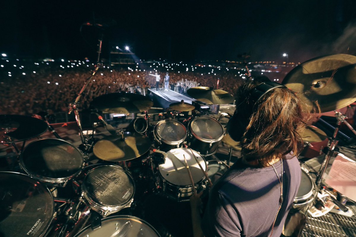 Thank you Prague #aerodromefestival - select photos from the show on Facebook.com/LinkinPark 🌅