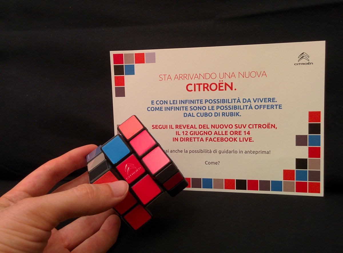 manuelmorlini's tweet photo. Miliardi di combinazioni. Il giocattolo più venduto di sempre. Grandi numeri per la novità di #Citroen! Tra poche ore! #EndlessPossibilities https://t.co/fnQBZibeR0
