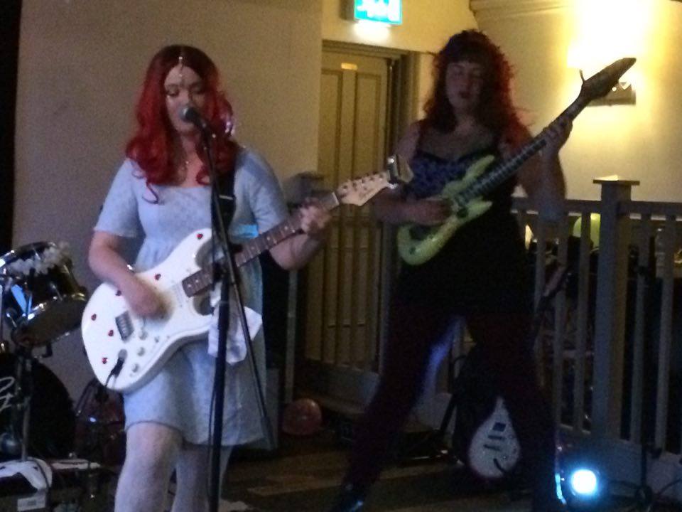 GirlsToTheFron's tweet photo. Hannah Golightly's Imaginary Band with Abi Eadon @HannahG0lightly https://t.co/yh7g0fxix5