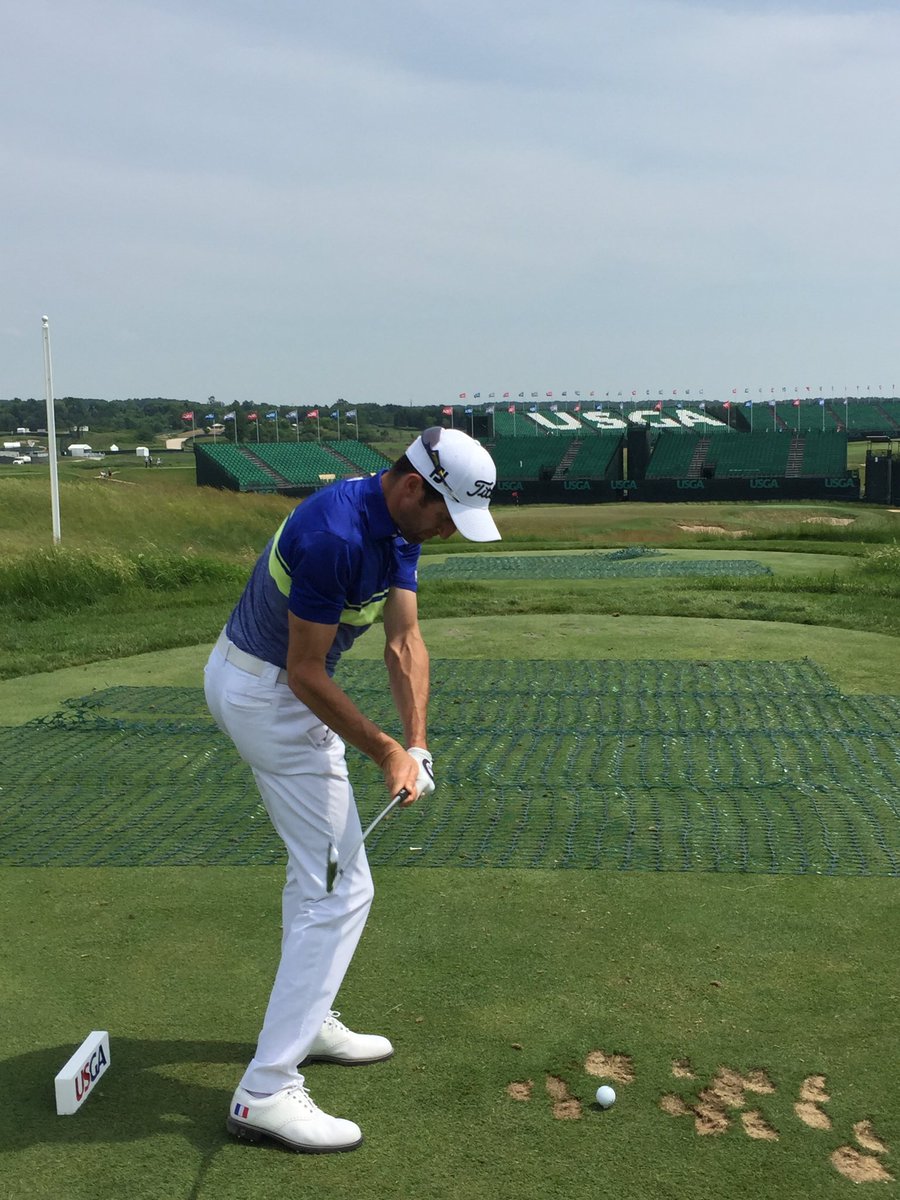 gregbourdy's tweet photo. Ça y est c'est officiel suis dans l'@usopengolf 🇺🇸! I'm in the US Open officially! 1st practice round this Sunday with @alexlevygolf... https://t.co/IPIswzS2qI