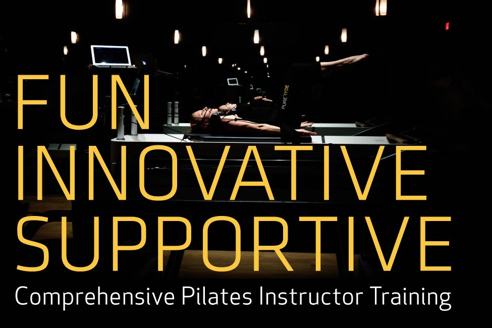 DriggsKatherine's tweet photo. Think you got what it takes?Come find out!June 24/25 Pilates instructor training @PureRyde with me! Sign up now spots are limited #pilates https://t.co/QJzfCYU4VN