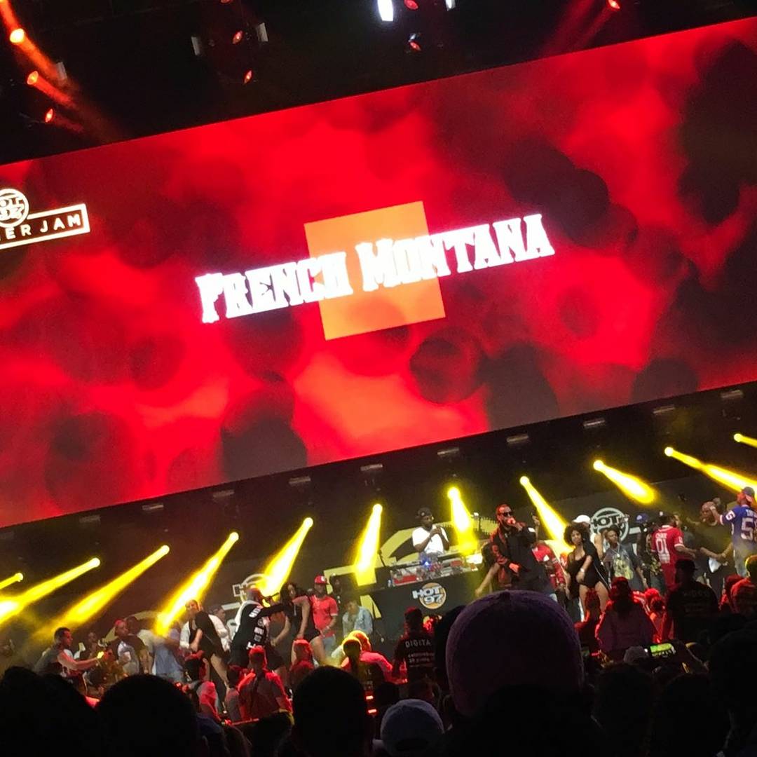 zebraentgrp's tweet photo. A little peak @FrencHMonTanA  show in @HOT97 
#summerjam #summer17 #summerjam2016 #hot97 #rap #hiphop #music #entertainment #talent  #artist https://t.co/MAktMbnKgG