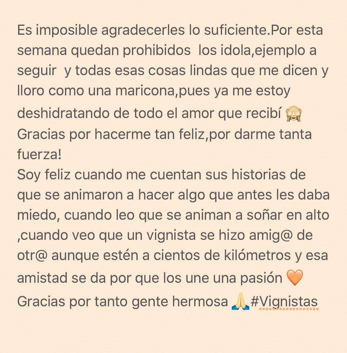 flor_vigna's tweet photo. Una vez más...
Gracias #Vignistas https://t.co/eUUExIAMZq