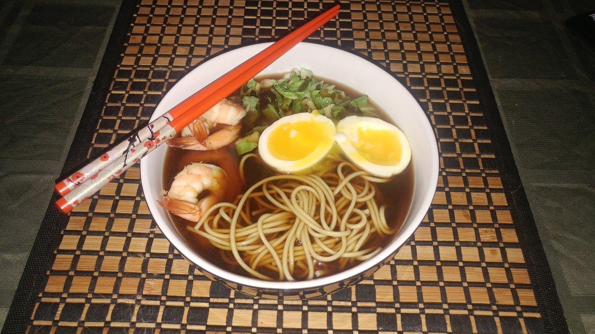dwhitehead1982's tweet photo. @GordonRamsay first attempt at ramen, thoughts? https://t.co/Vl0fVNU6AS