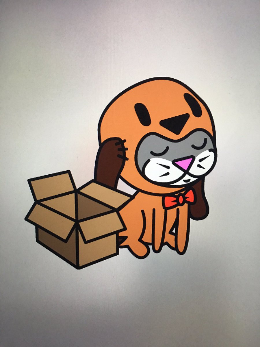 supermegatomato's tweet photo. My stickers "i am dog not cat" are now available on LINE #LINEstickers https://t.co/cUmm4aQozu https://t.co/Iuywc8seiK