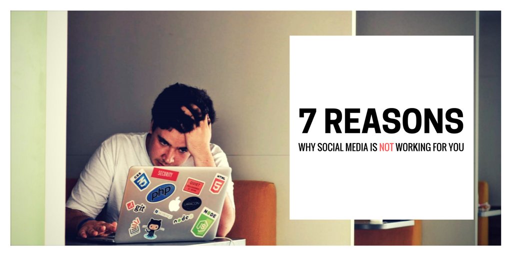 shaaf's tweet image. Great read! 7 Reasons why Social Media is NOT working for your company by @nickvinckier #socialmedia ▶️ buff.ly/2t0vSr9