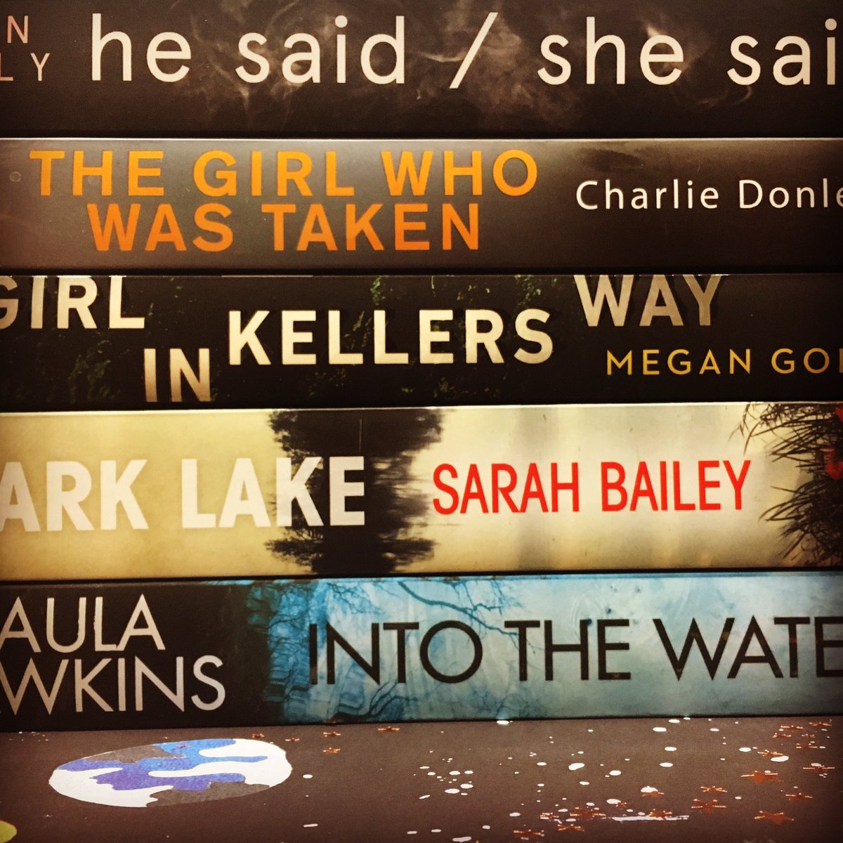 DymocksBurwood's tweet photo. Crime we can't wait to read! 🙀👻🔪
#QueensBirthday #weareopen #crimefiction #domesticnoir #thriller https://t.co/BgHqP7XwZV