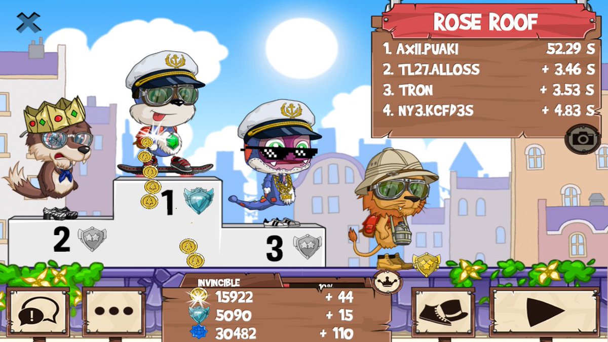 Nanado07's tweet photo. Get on my level, son! #funrun2 #alloss #Tron #kCFd3s https://t.co/9sQladiTOy