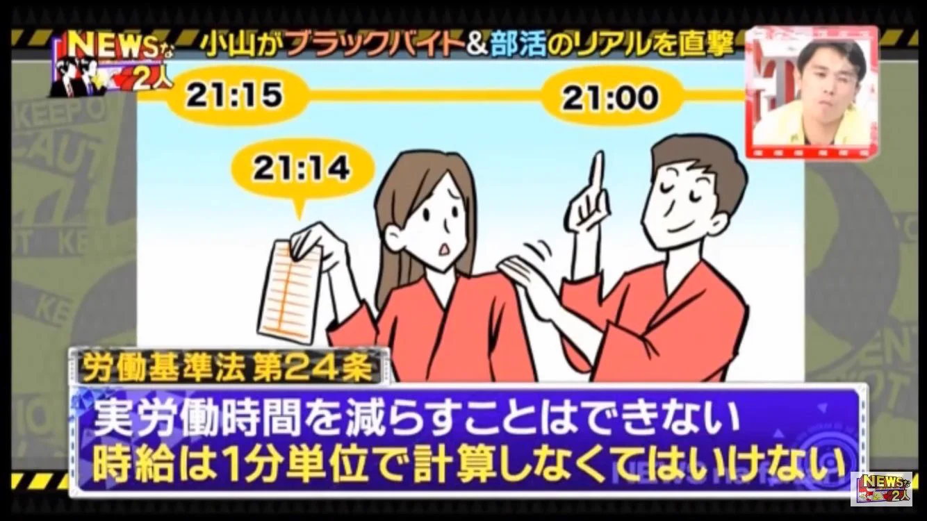 知らない人は損していた！？バイトで当たり前だと思っていたことが違法だった！