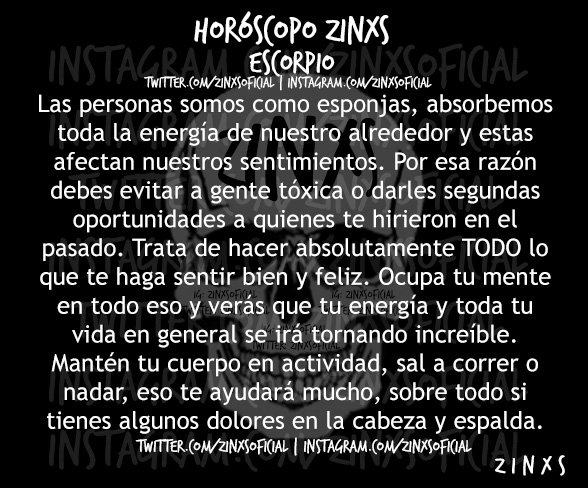 zinos__'s tweet photo. #RicoTrío 
#HoróscopoZINXS #Escorpio
Parte I, II &amp; III. https://t.co/OixunOllBU