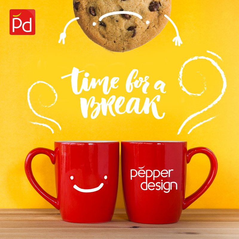 PepperDesign's tweet photo. ¡Es hora de un break en #PepperDesign! #PepperLife https://t.co/ZTLfipTnl0