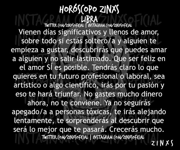 zinos__'s tweet photo. #RicoTrío 
#HoróscopoZINXS #Libra
Parte I, II &amp; III. https://t.co/5wdyRJR5XH
