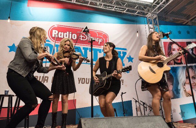 What a fun day @radiodisney #CMAFEST2017 #countrymusic #womenincountry #harmonyband