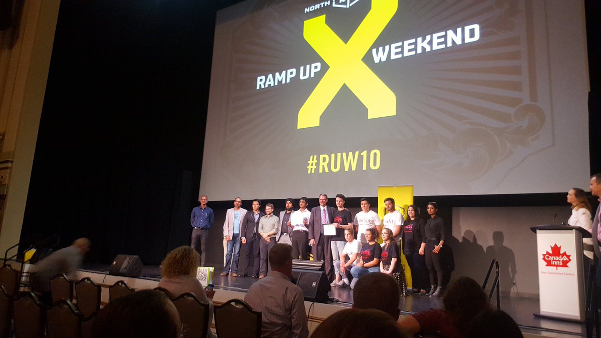 Amine_Ab's tweet photo. Bravo @northforgemb for the great job! #RUW10 was surely a success! Congratulations to the winners nd all the participants @WTCWinnipeg https://t.co/ikaMx2vWu3